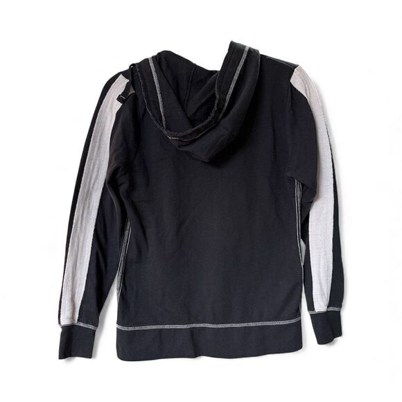 Pittsburg Steelers Hoodie Long Sleeves Distressed Lightweight Women's Medium NFL - Picture 3 of 6